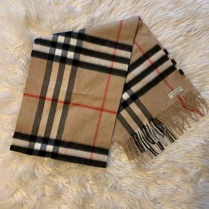 Authentic Cashmere Burberry Scarf